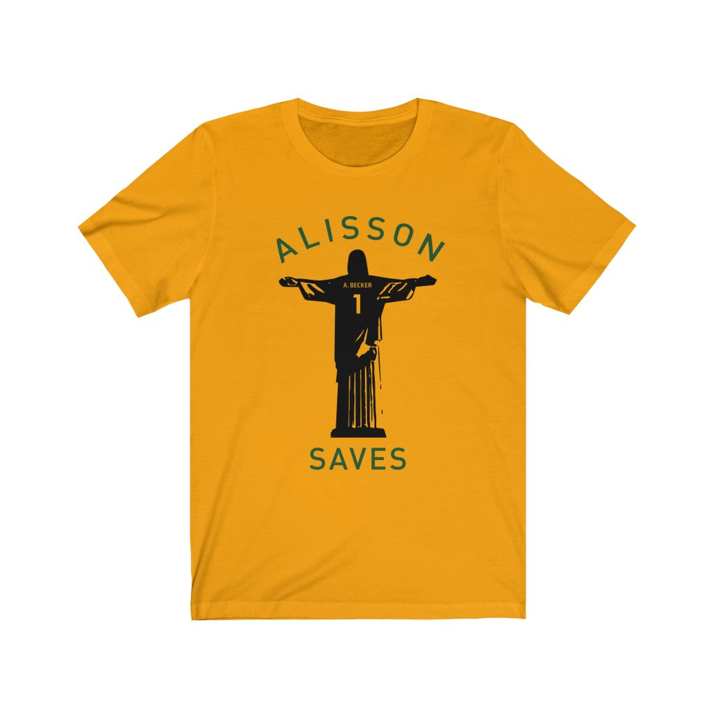 Alisson Saves Short Sleeve Tee 3 Different Colours of T-Shirt)