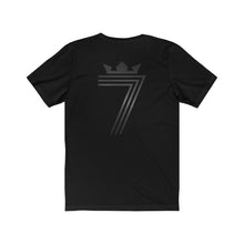 Load image into Gallery viewer, #7 DOUBLE Black on Black T-Shirt
