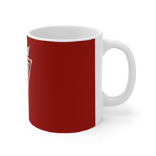 Load image into Gallery viewer, #7 SILVER RED MUG
